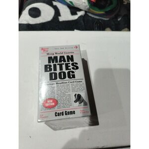 Moog World Gazette Man Bites Dog Card Game - NIP Sealed